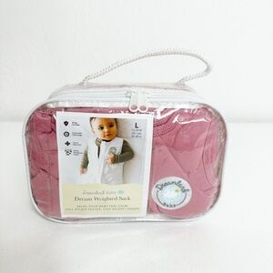 Dreamland Baby Dream Weighted Sack Pink L 12-24 Months 20+ Pounds 30-38 Inches